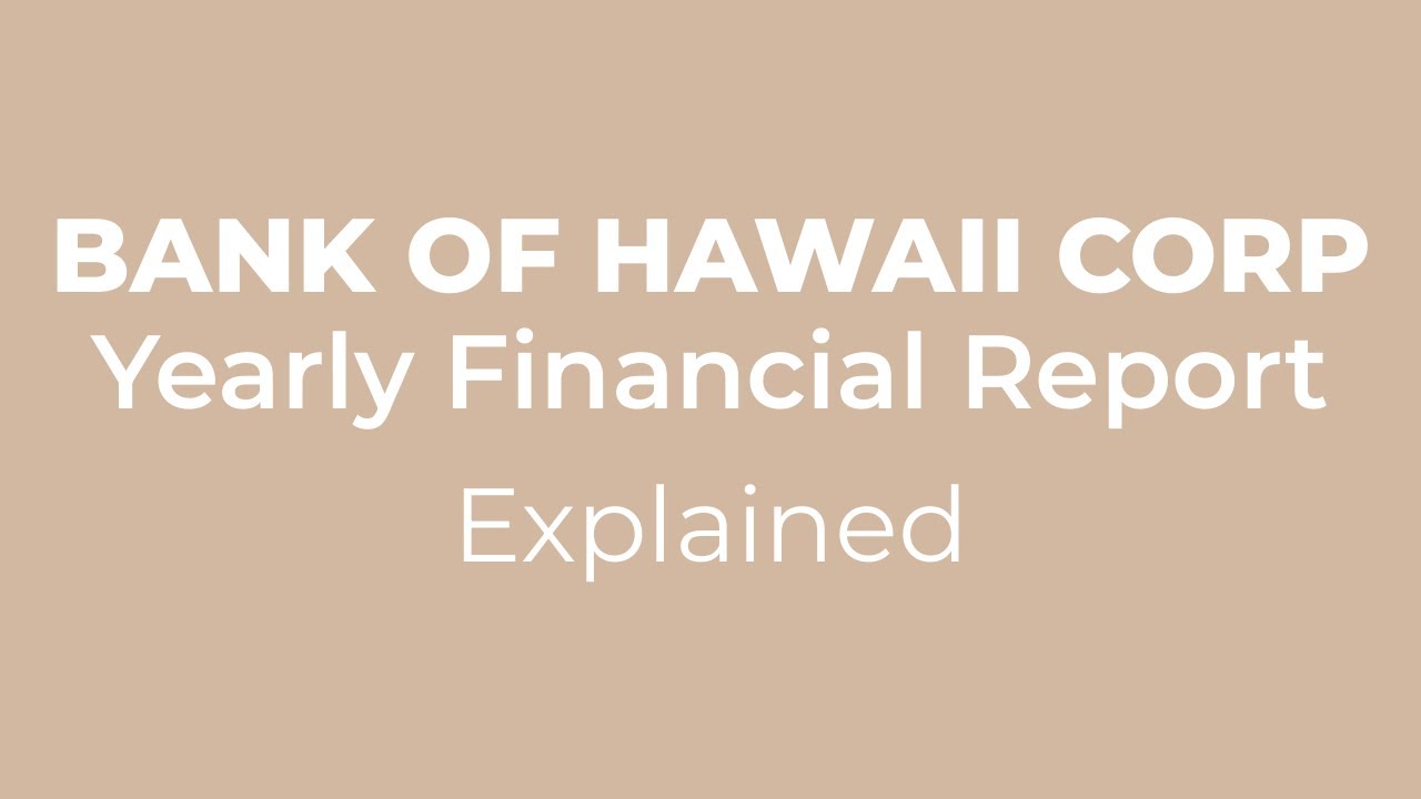 Bank of Hawaii: Beyond the Leis, a Deep Dive into Profits & Paradise Risks