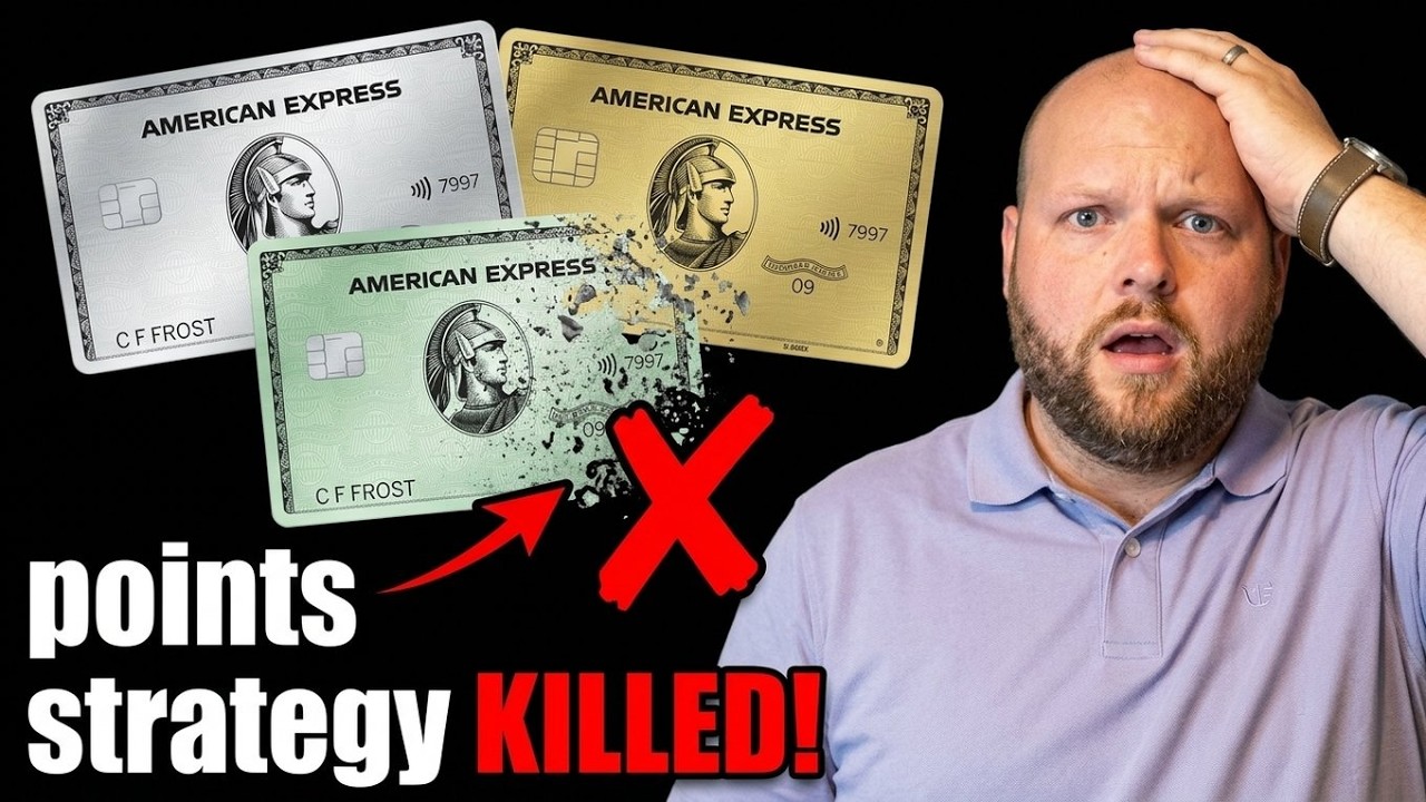 Amex ЗАКОНЧИЛА эту огромную стратегию начисления бонусных баллов по кредитным картам.