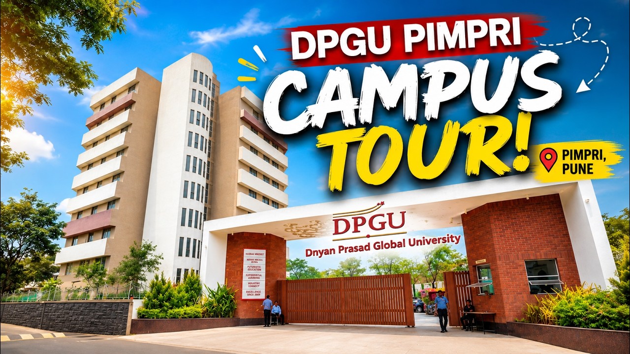 DPGU STR  Pimpri Campus Tour 2026 🔥 | Dnyan Prasad Global University Pune | Classrooms & Facilities