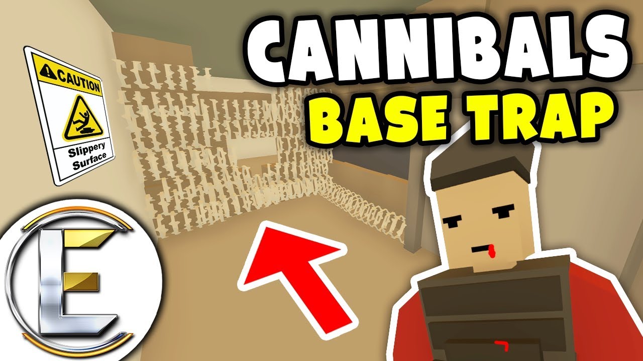 Cannibals Trap Base - Unturned Roleplay (Holding Cells And Finding New Ways To Eat People)
