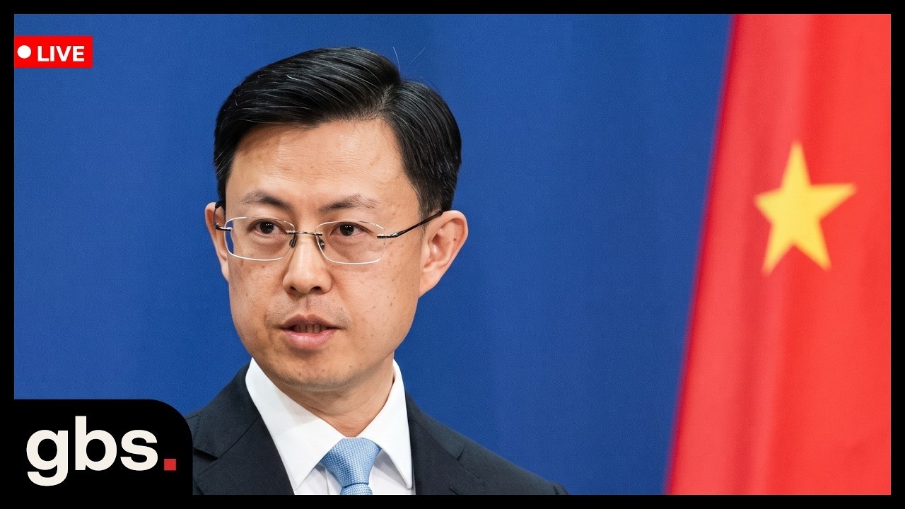 LIVE: Chinese Foreign Ministry Holds Daily News Conference | GBS News | AC1C