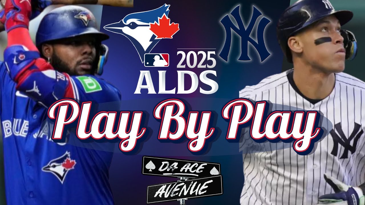 ♠️ LIVE | ALDS Game 4 | Toronto Blue Jays vs New York Yankees | PLAY BY PLAY & REACTION