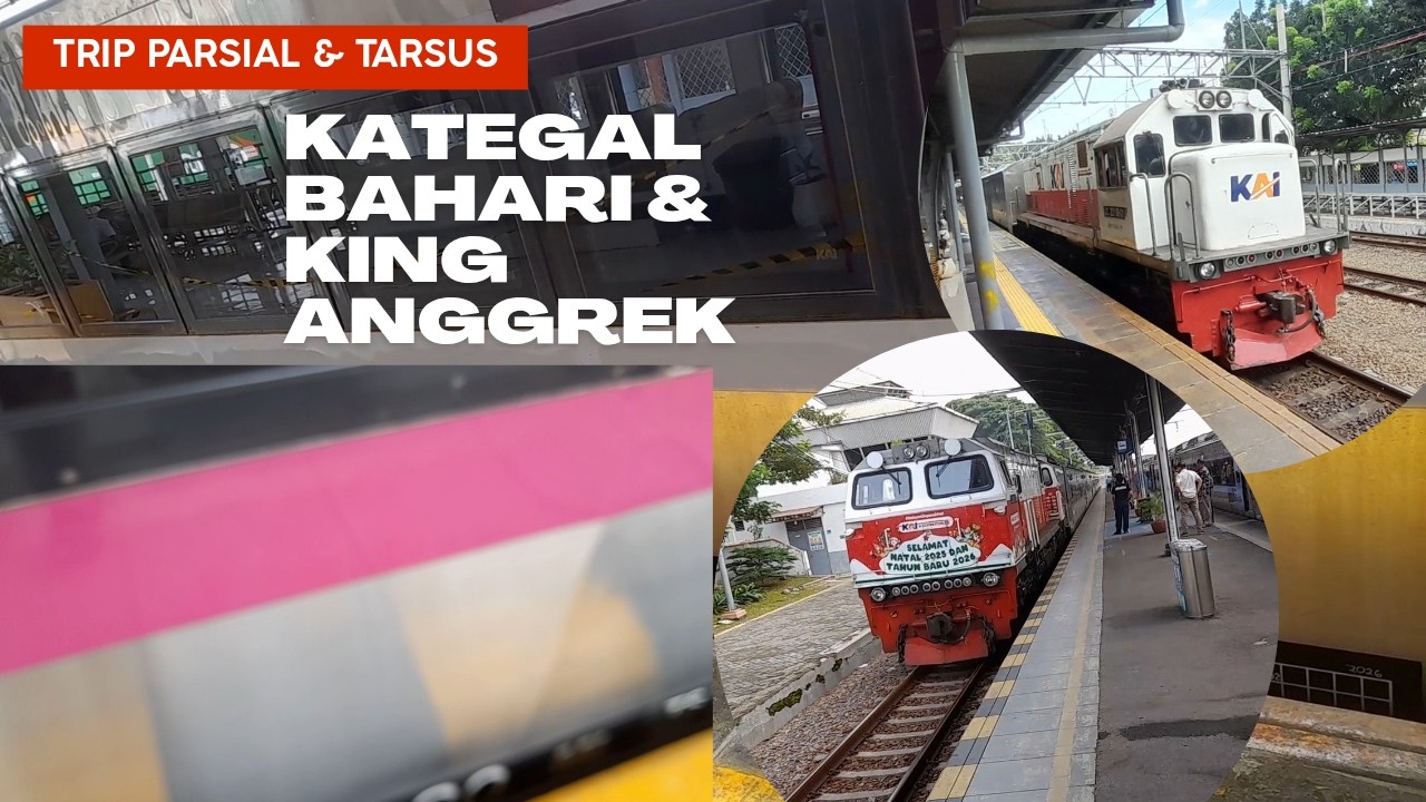JALAN-JALAN KE CIREBON SAMBIL PARSIALAN & PULANG TARSUS | Trip Tegal Bahari & Argo Bromo Anggrek
