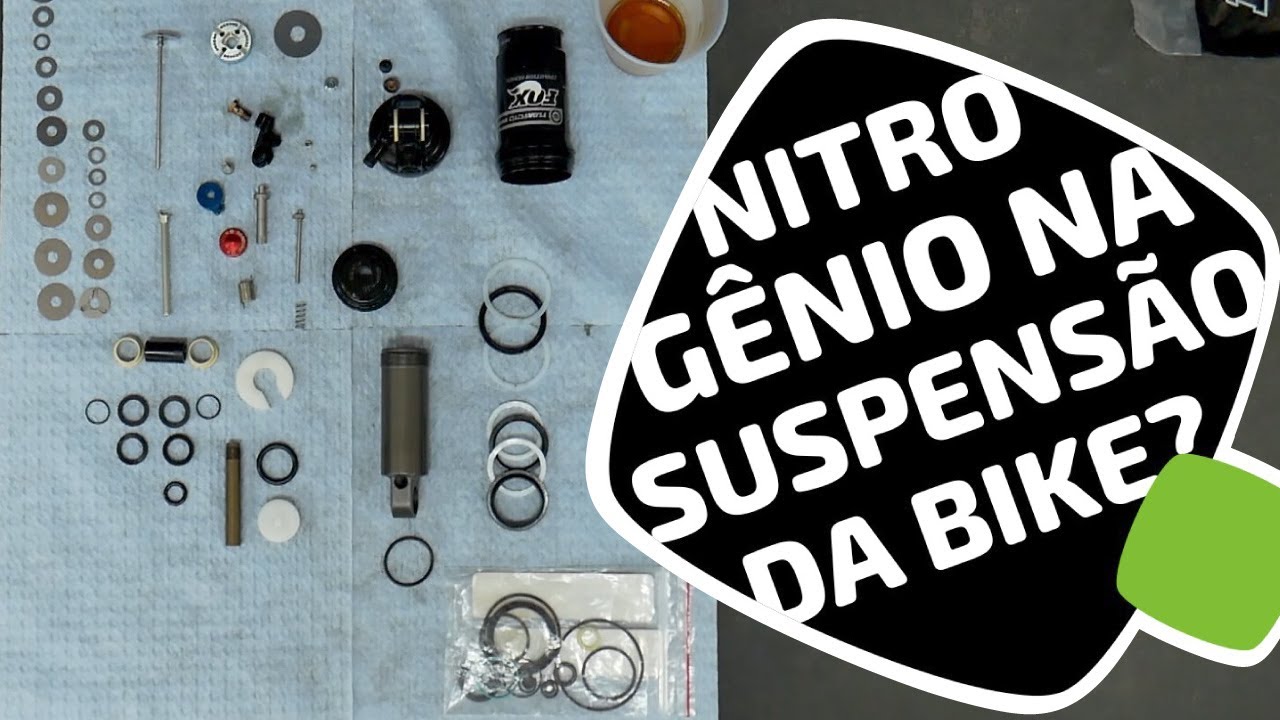 Nitrogênio na suspensão da bike? Como é um amortecedor traseiro de bike por dentro. Pedaleria