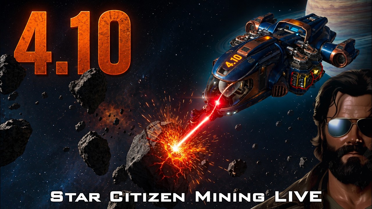 Star Citizen 4.10 Patch is Live Mole Mining Crafted Modules Crafted Bags LIVE