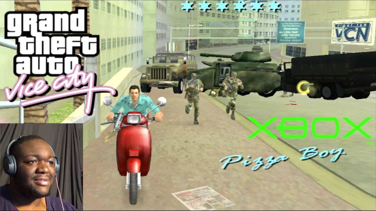 GTA: Vice City [XBOX] Random Gameplay with Facecam [1440p]