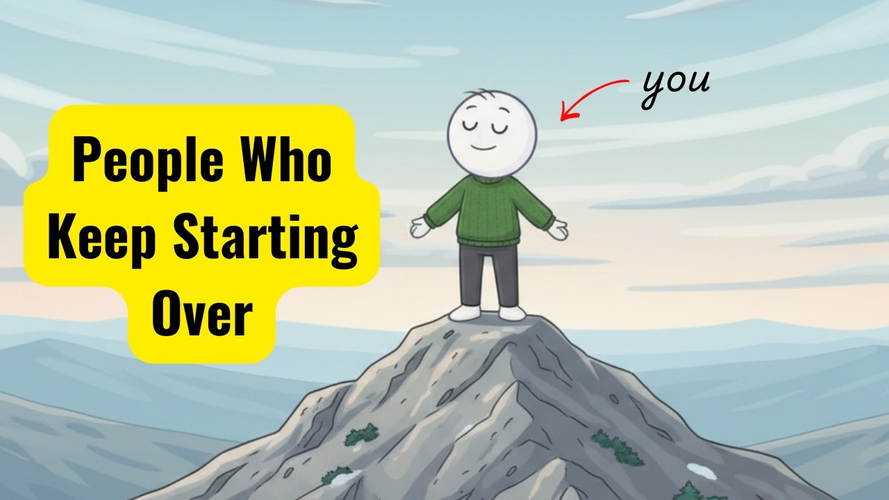 Psychology of People Who Keep Starting Over