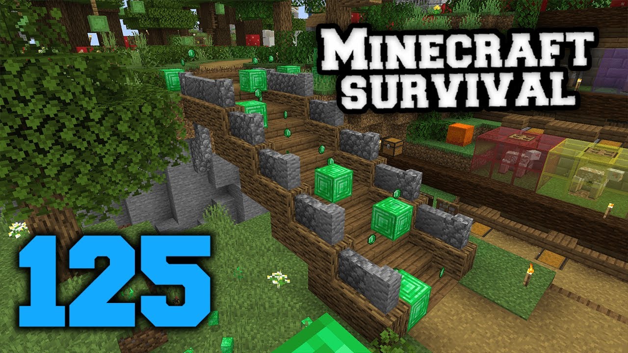 Minecraft Prezivljavanje 125 | 1.16 FARMA EMERALDA part 2.