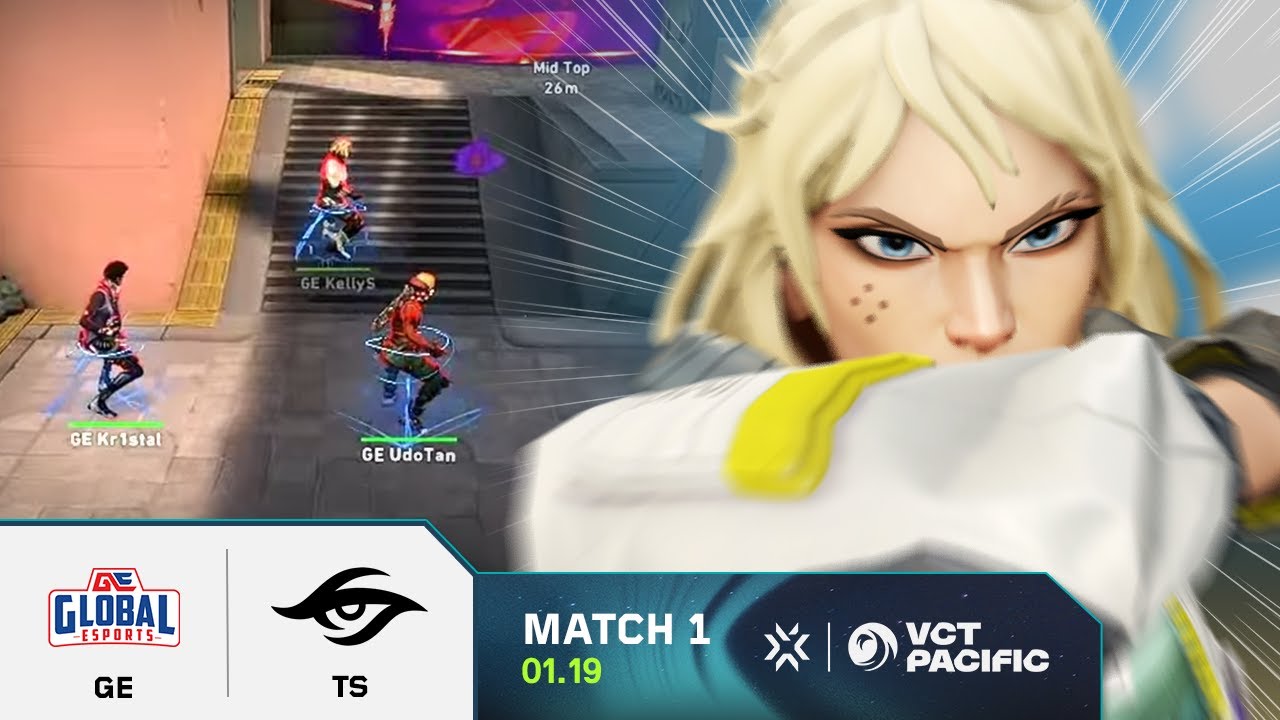 얼음 ! |  GE vs. TS  | 2일차 MATCH 1 H/L 01.19 | VCT 퍼시픽 킥오프 2025
