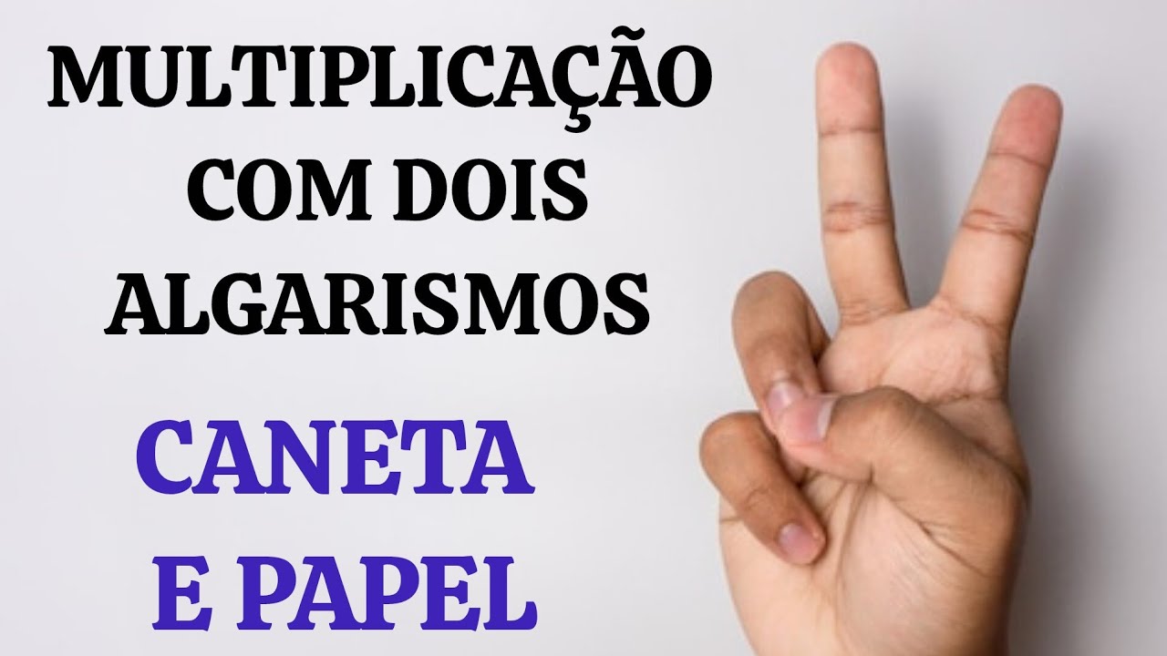 MULTIPLICAÇÃO COM 02 FATORES, NÃO ERRE NUNCA MAIS!!