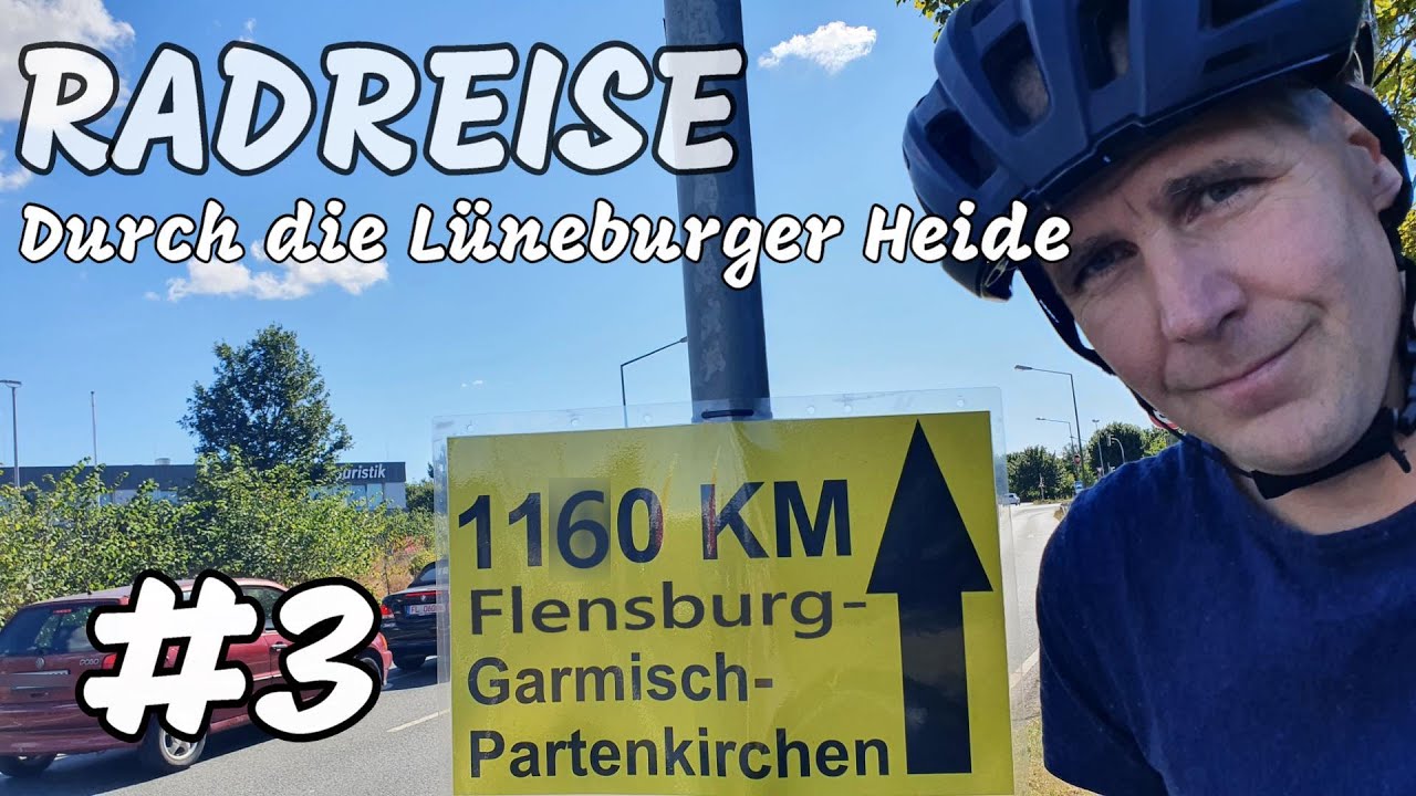Radreise FLENSBURG-GARMISCH | September 2022 | #3 Durch die Lüneburger Heide