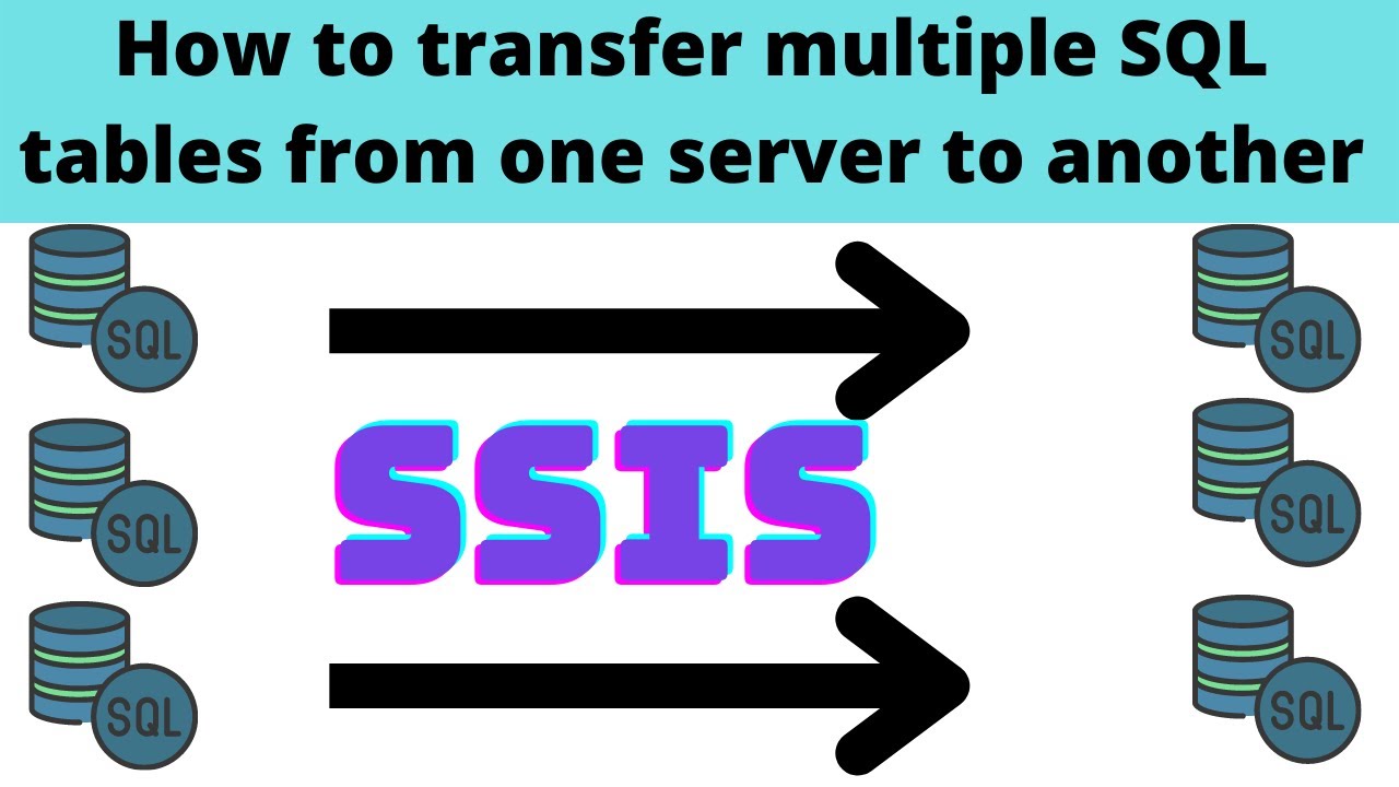 55 Как перенести несколько таблиц SQL с одного сервера на другой