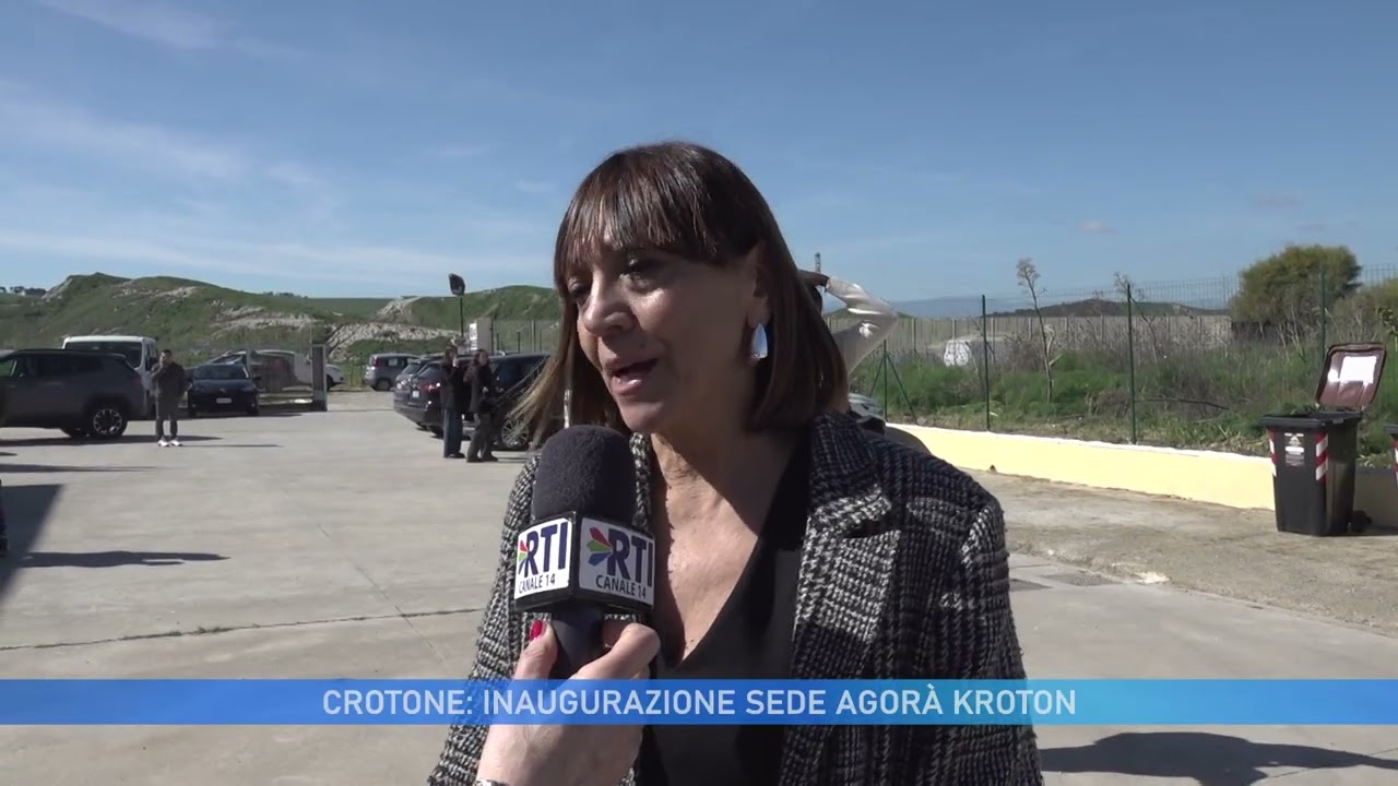 CROTONE: INAUGURAZIONE SEDE AGORÀ KROTON