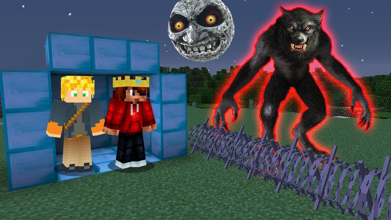 BASE SECRETA 100% SEGURA CONTRA O LOBISOMEM NO MINECRAFT