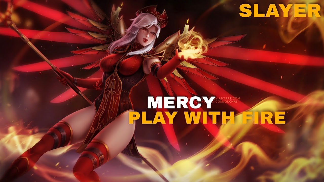 Mercy - Play with fire (Overwatch Montage)