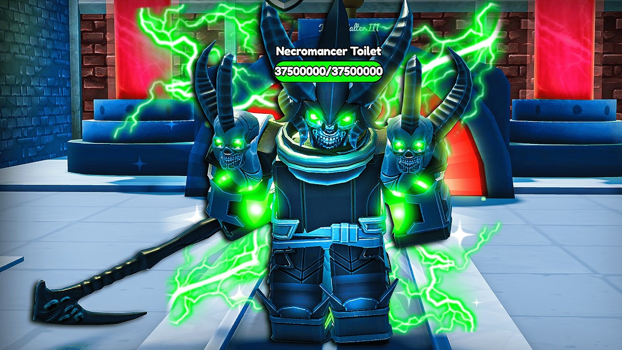 Making the NECROMANCER Boss Look EASY in Skibidi Tower Defense