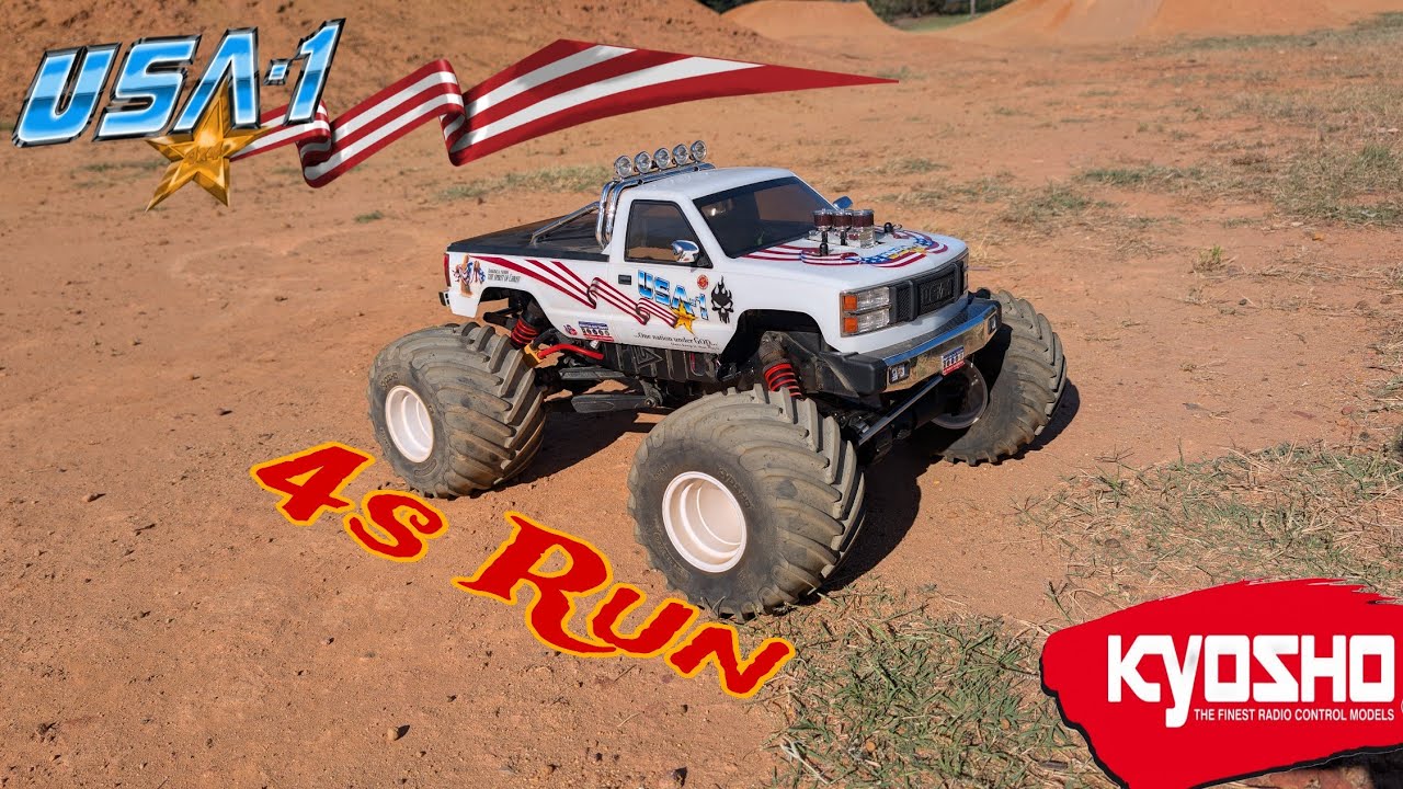 Kyosho USA 1 4s Run .... Все еще лучшие MT?