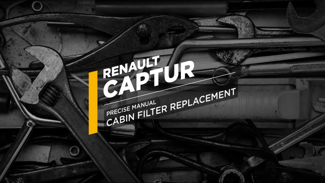 Cabin Filter Replacement | Renault Captur - WP2111