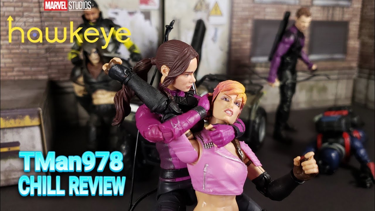 Marvel Legends Disney + Hawkeye Kate Bishop CHILL REVIEW