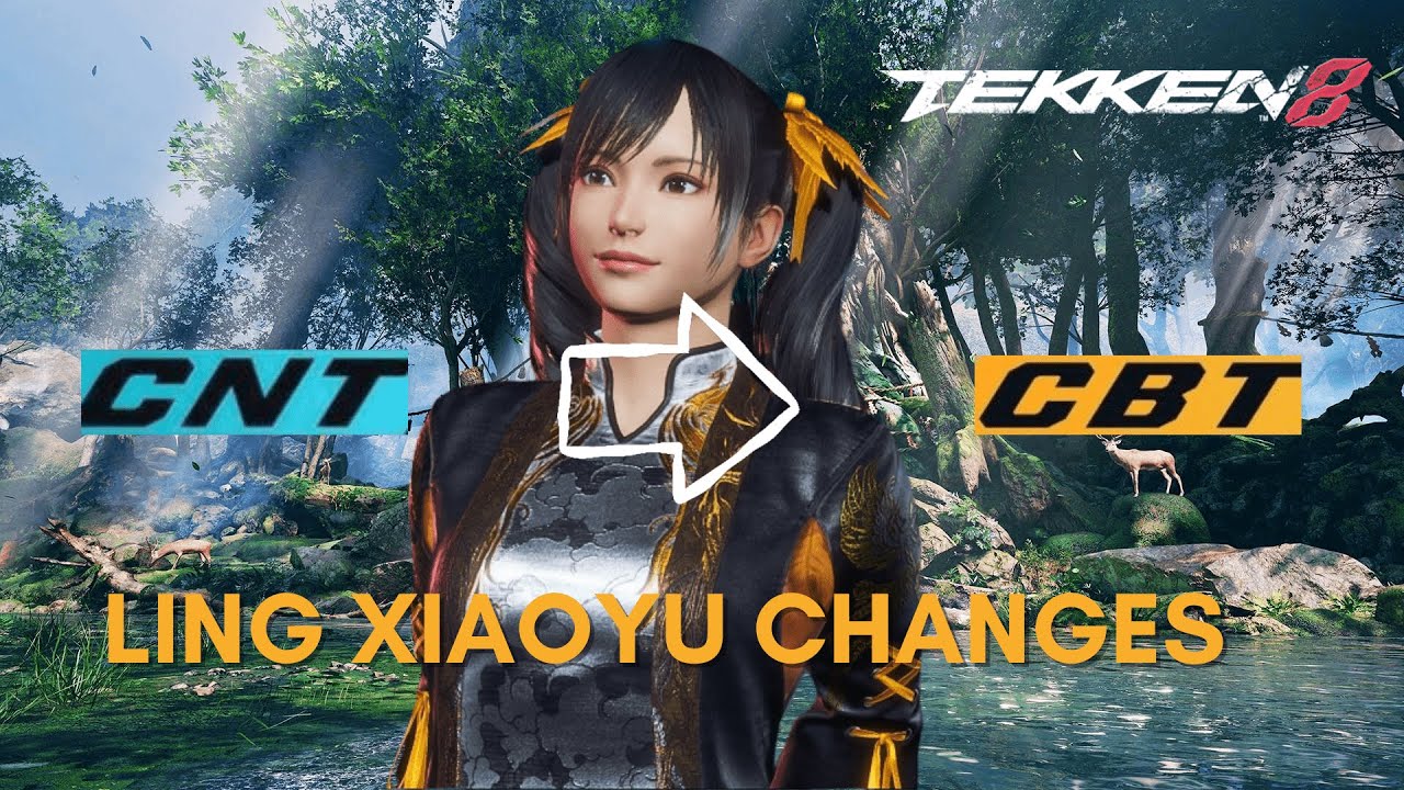 TEKKEN 8 LING XIAOYU CBT - ALL CHANGES