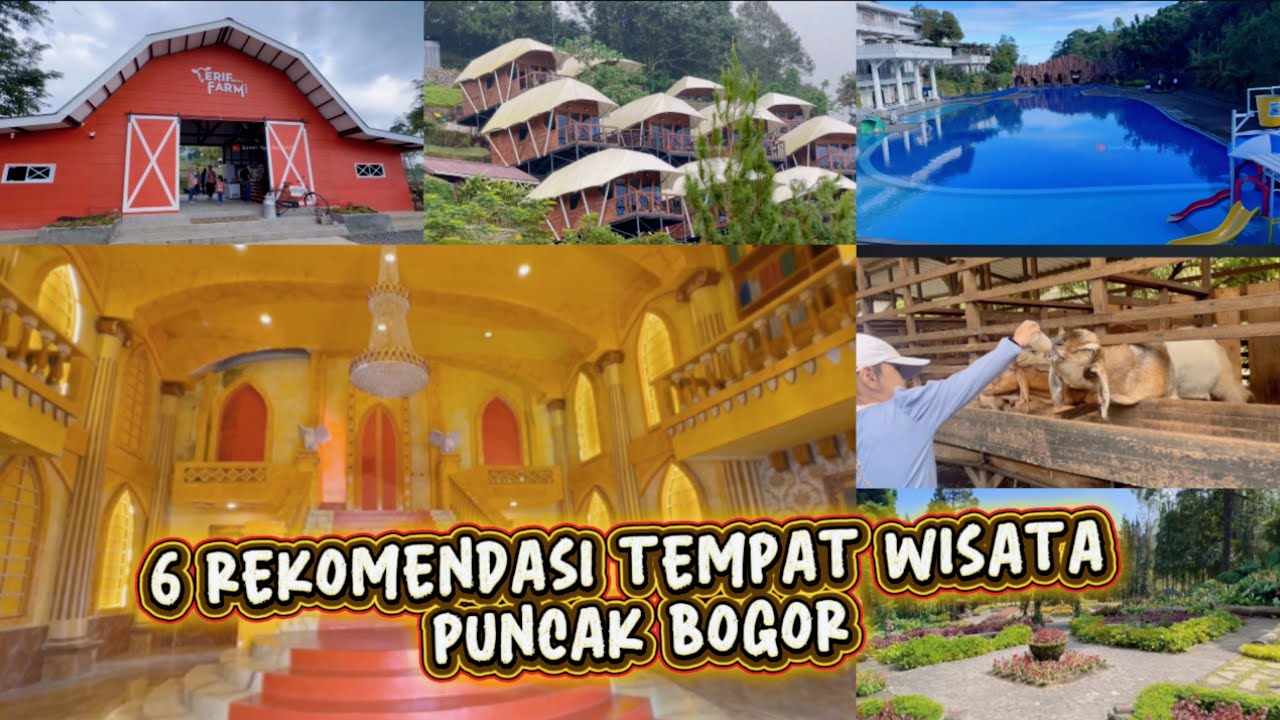 6 REKOMENDASI TEMPAT WISATA PUNCAK BOGOR TERBARU 2025 ‼️