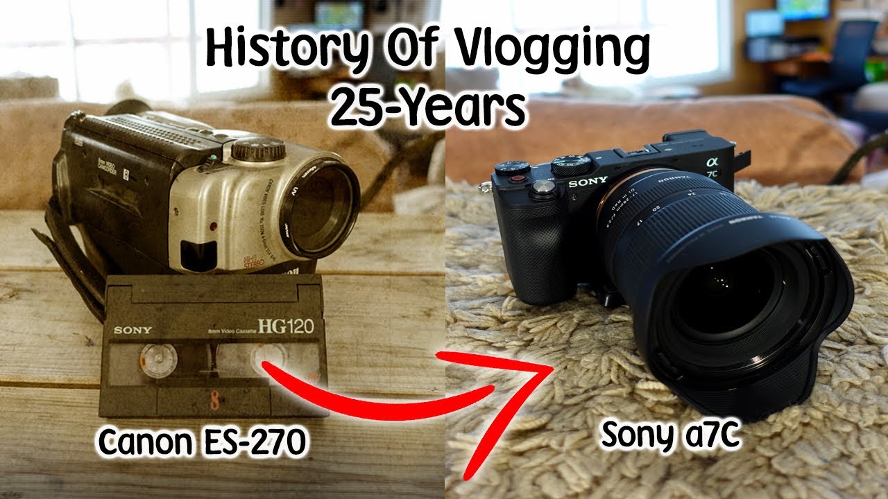History of Vlogging - The New Sony a7C Mirrorless Camera