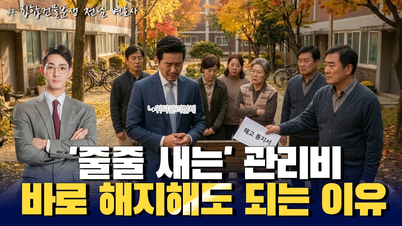 관리업체가 계약 위반하면 바로 해지해도 될까?