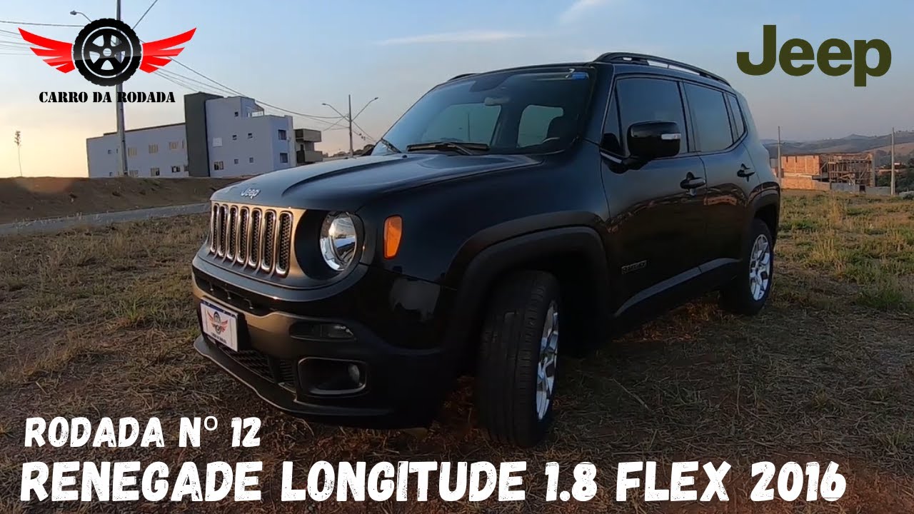 Jeep Renegade Longitude 1.8 AT 2016 - Rodada Nº 12