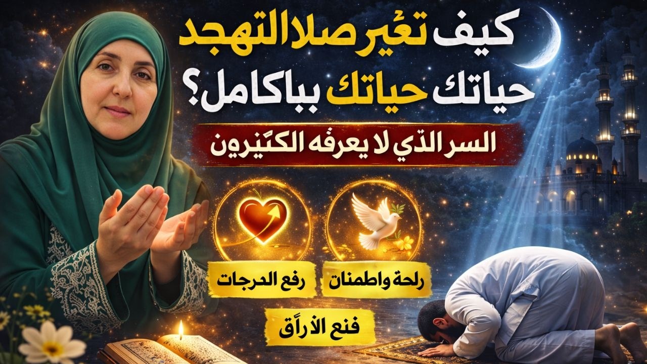 كيف تغيّر صلاة التهجد حياتك بالكامل؟ السر الذي لا يعرفه الكثيرون