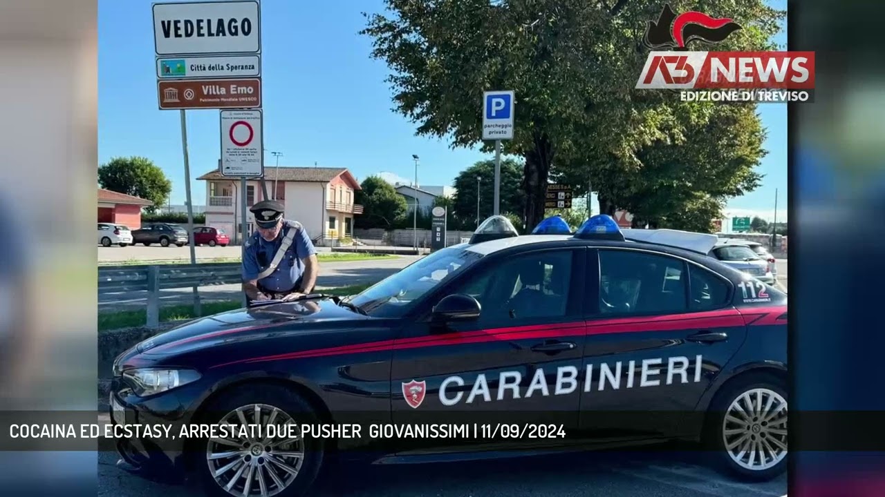 COCAINA ED ECSTASY, ARRESTATI DUE PUSHER  GIOVANISSIMI | 11/09/2024