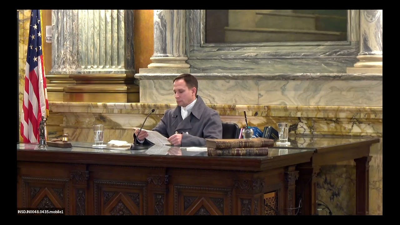 The Life & Times of 19th Century Judges Jesse Lynch Holman and David McDonald