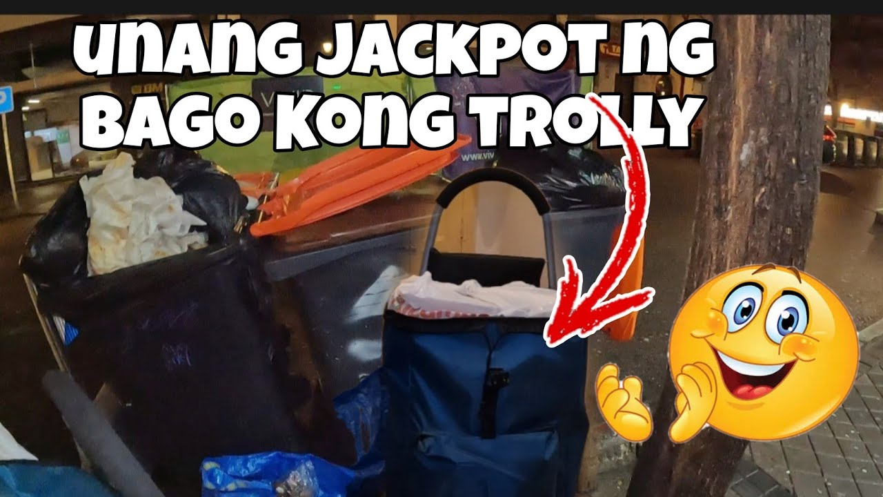 PUNO ANG BAGONG TROLLY  | DUMPSTER DIVING JEZVLOG 