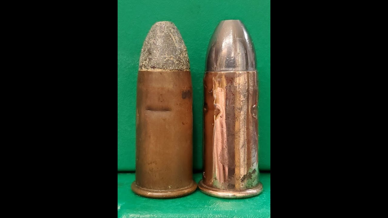Shooting a reloaded, original .56-50 Spencer rimfire cartridge.