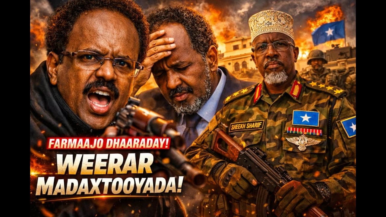 DEG DEG: Farmaajo Oo  Diyaarinaya Ciidan Weerara – Hassan Sheikh iyo Cabsi Weyn.