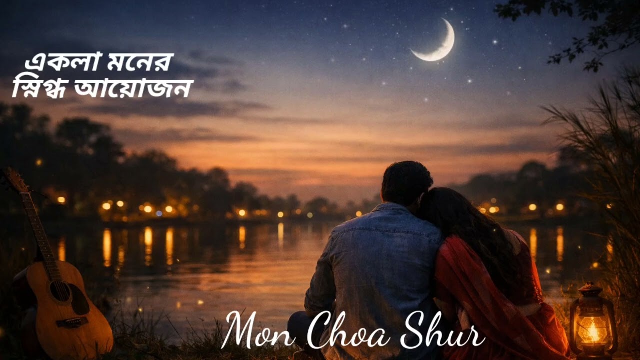 নিঃশ্বাসে তোমার নাম | Heart Touching Bengali Romantic Song | Acoustic Love Melody