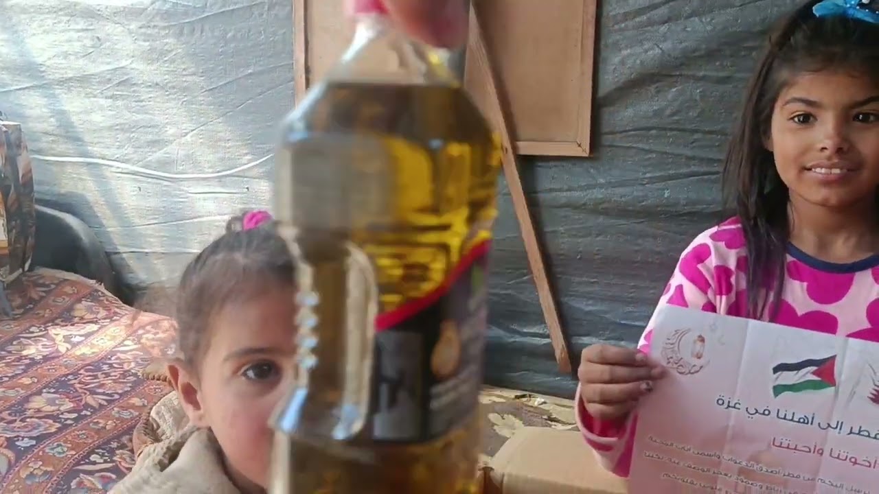 شكرا أهل قطر على الكبونة الي بتفرح القلب