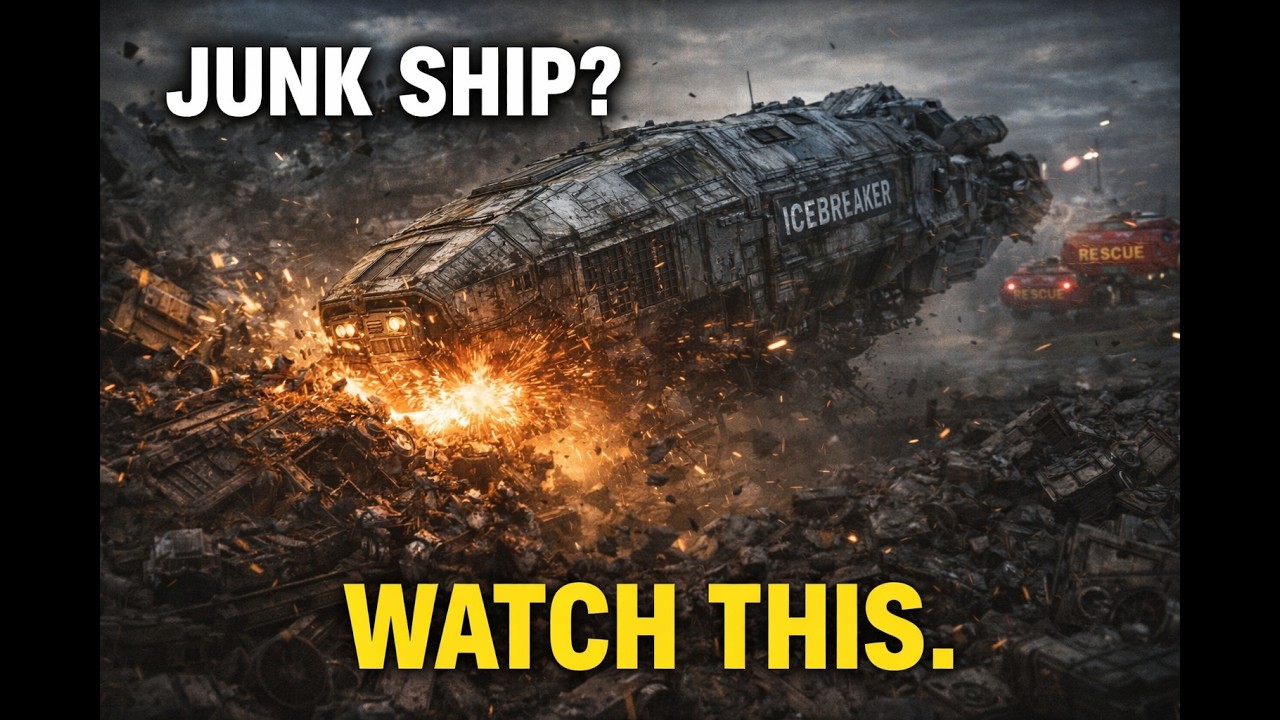 They Laughed at His Junk Ship… Until It Saved Them