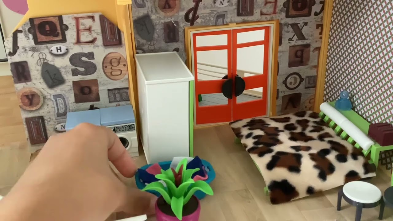 Nouvel aménagement de la maison moderne ! #LepetitmondedAlilé#Playmobil