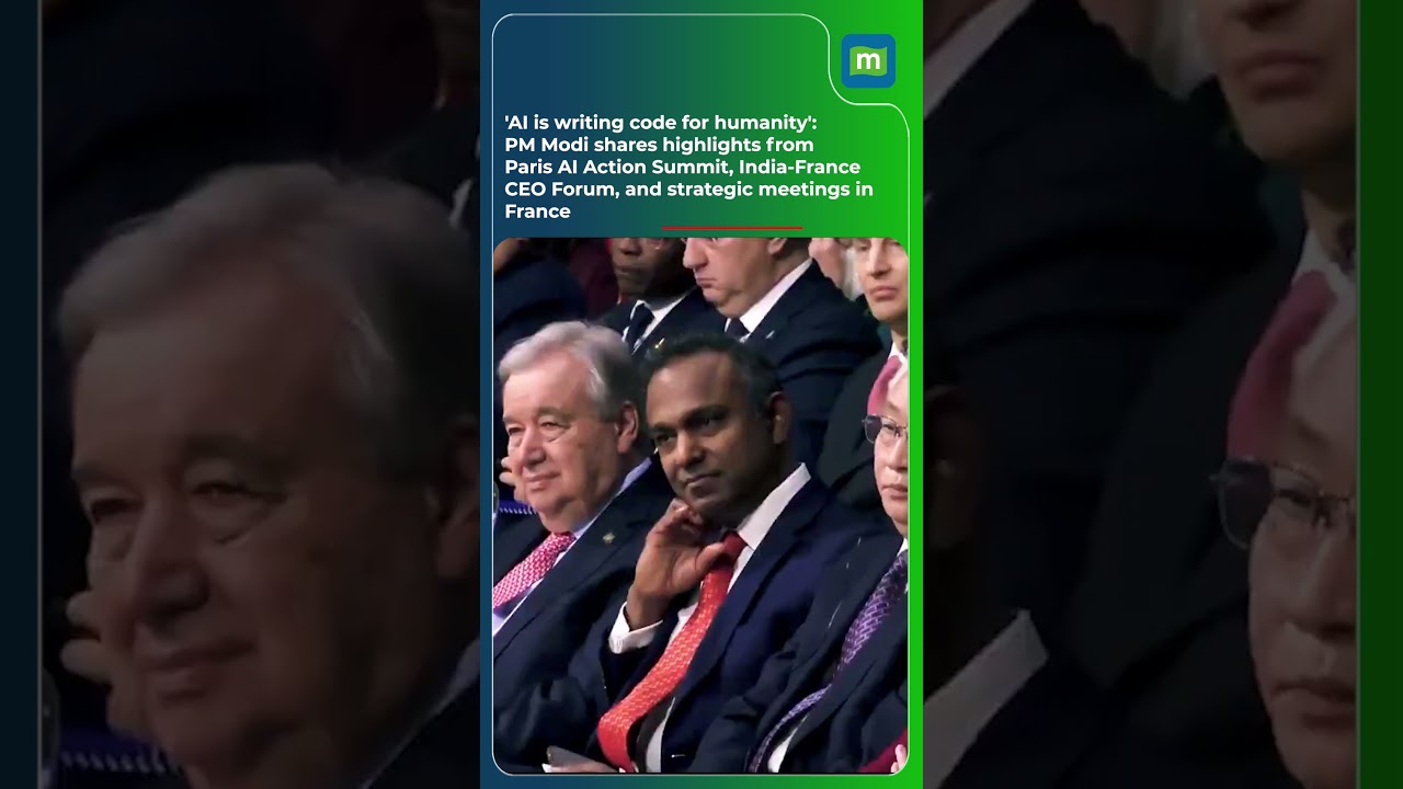 'AI is writing code for humanity': PM Modi shares highlights from Paris AI Action Summit