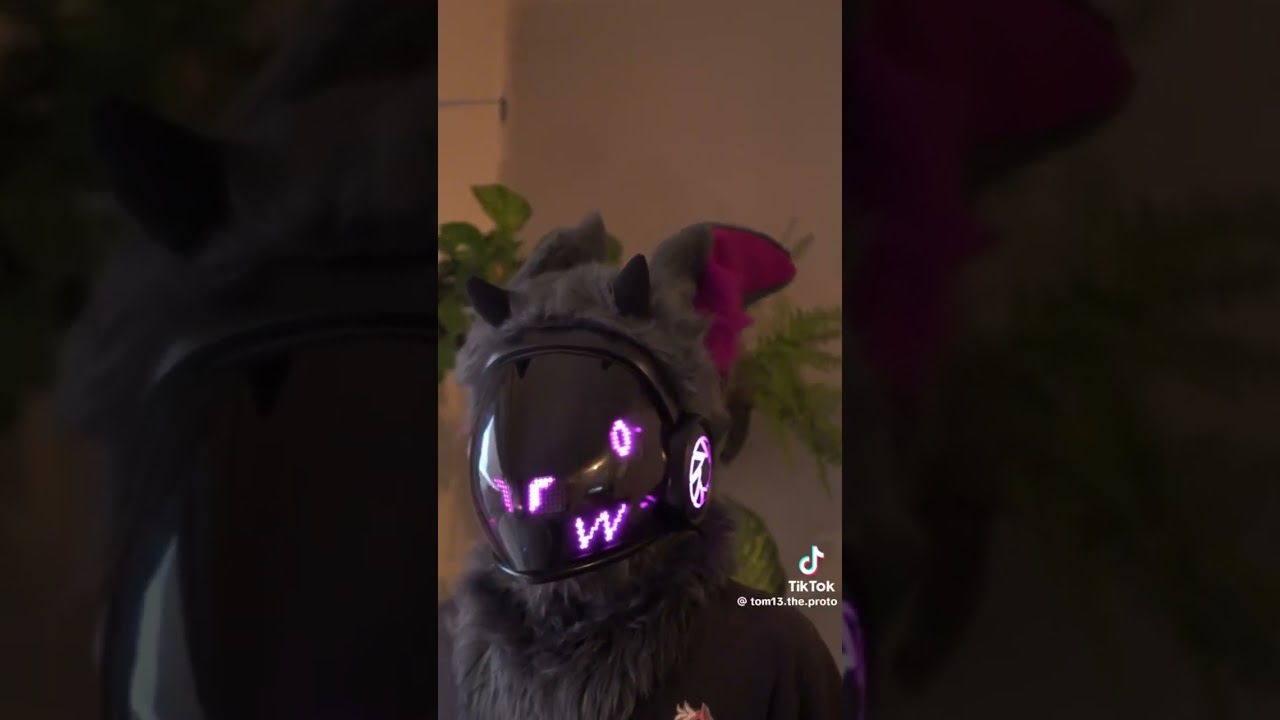 Microwave asmr #furry #furries #fursuit #shorts #antizoo #cosplay #protogen