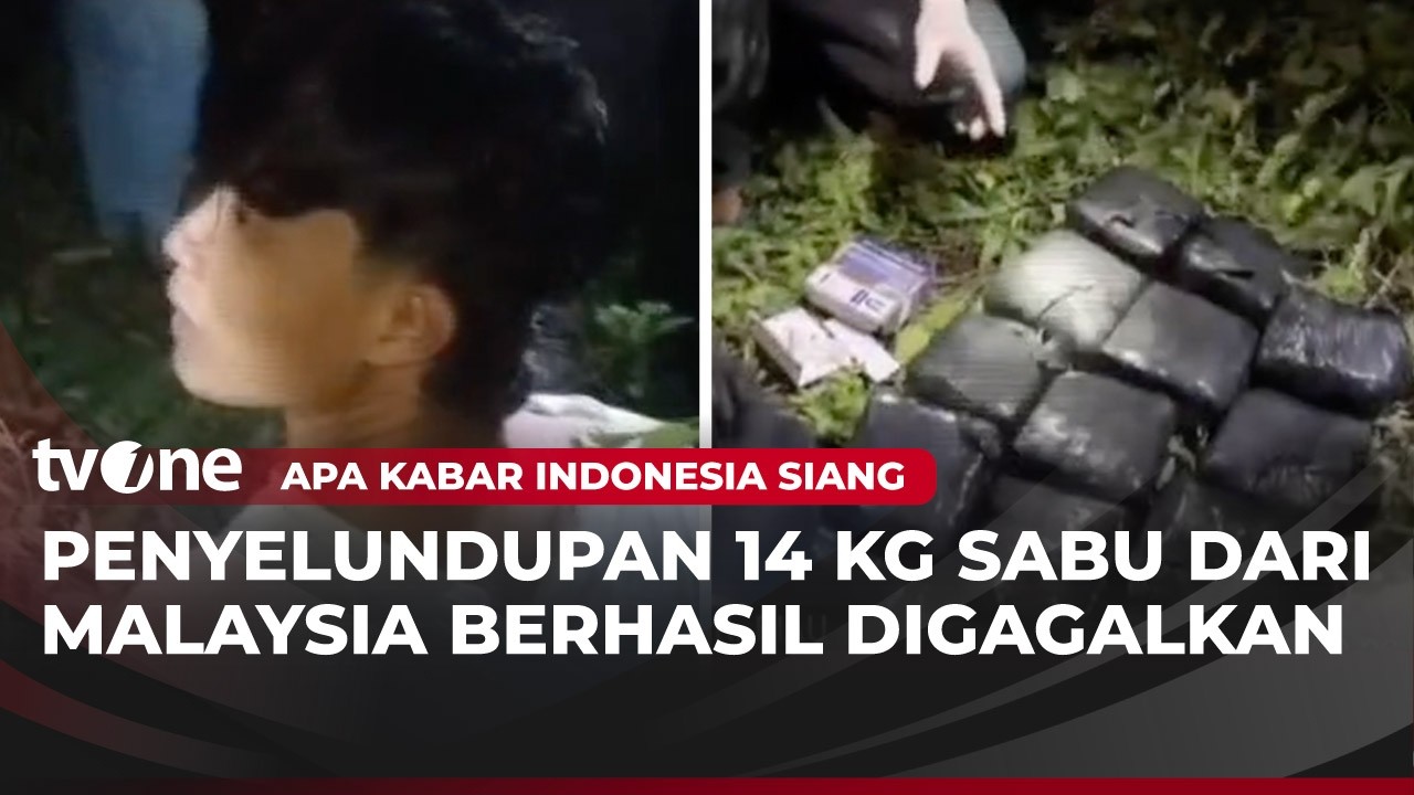 Polisi Bongkar Upaya Penyelundupan Sabu 14 KG Dari Malaysia | AKIS tvOne