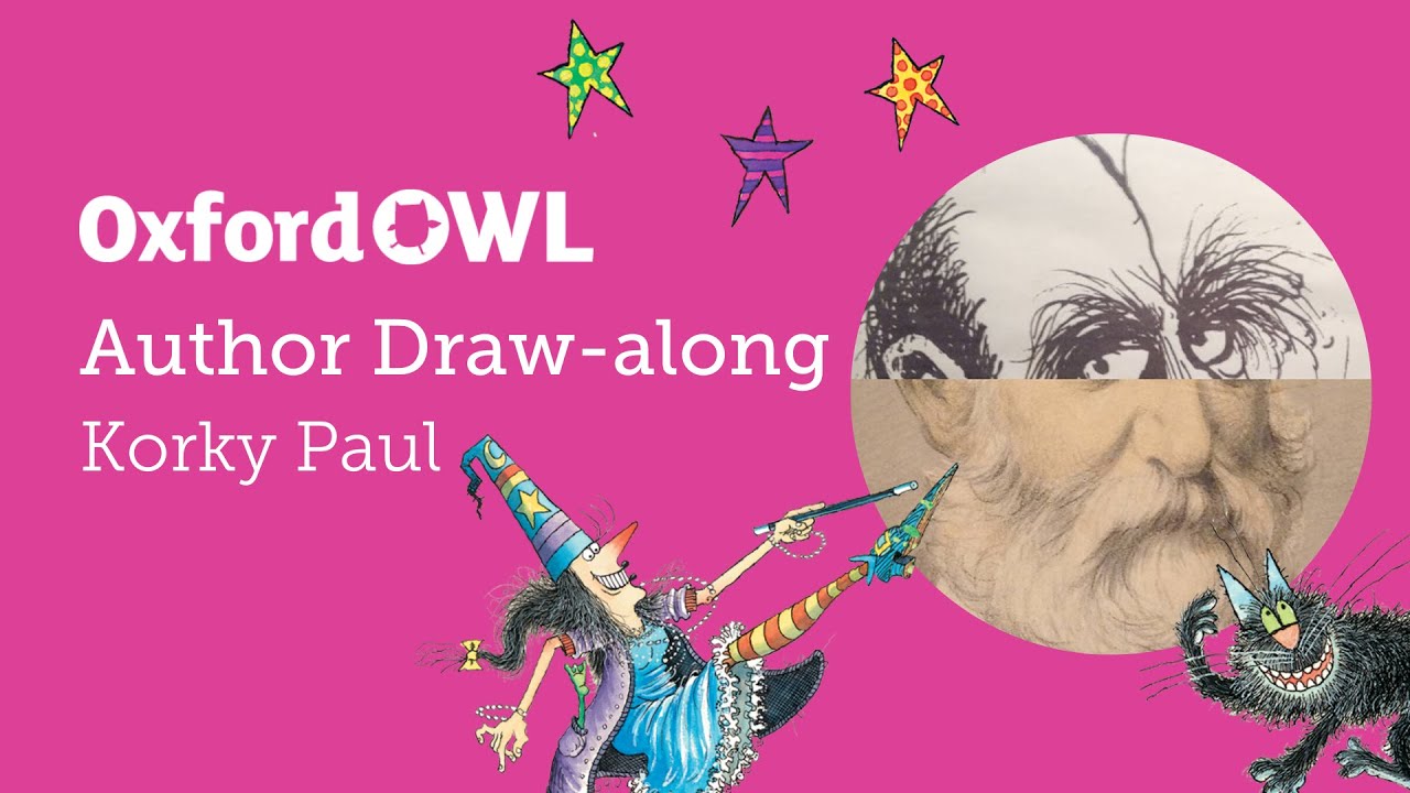 Author Draw-along: Draw with Korky Paul | Oxford Owl