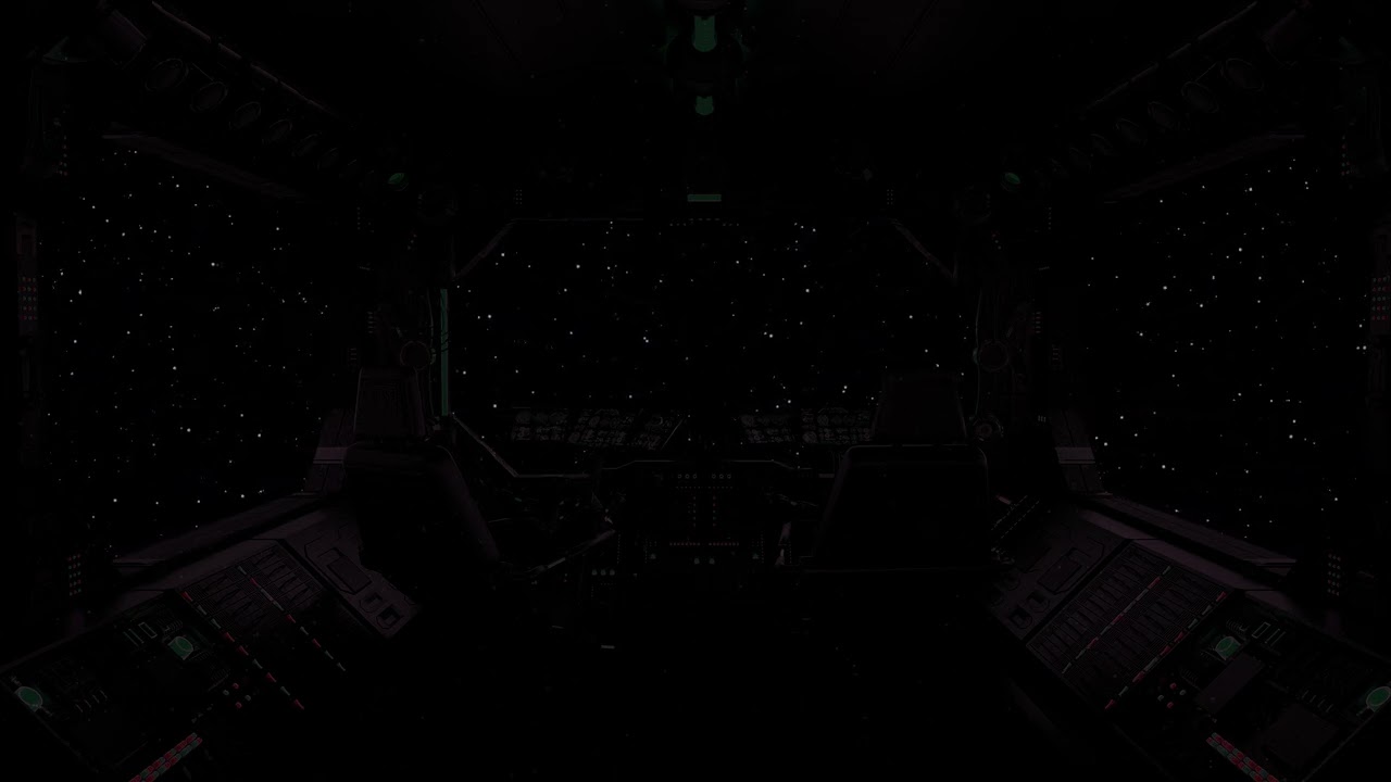 Super Deep Brown Noise | Spaceship Ambience | Starship & Galaxy Ambience | White Noise ASMR