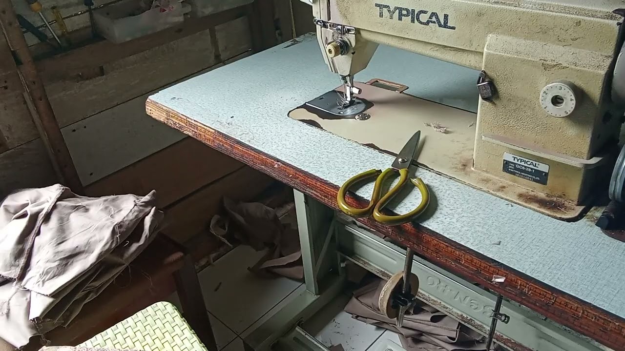 Cara menjahit karet pada pinggang celana 