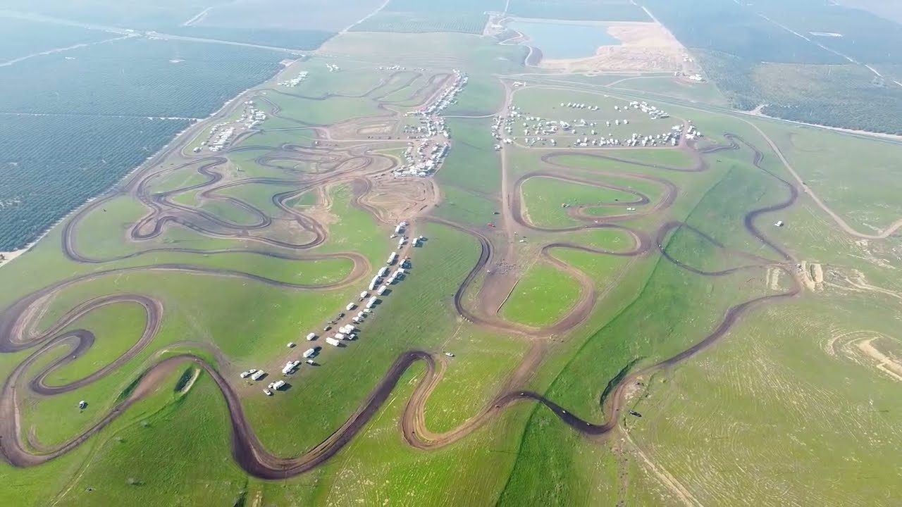Aerial Drone View of American MX - NGPC Round 1| Delano, CA