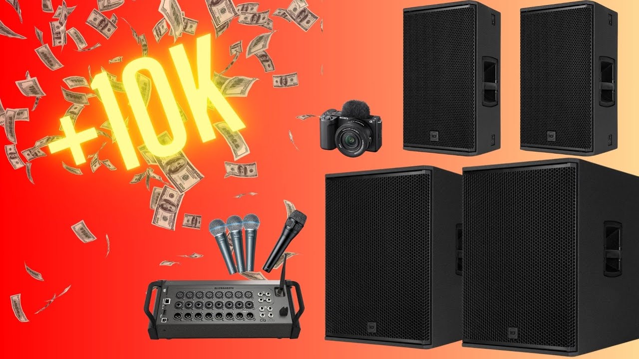 Gaste más de10k en equipo professional de audio RCF, ALLEN AND HEATH y mucho más! - Equipo para DJ