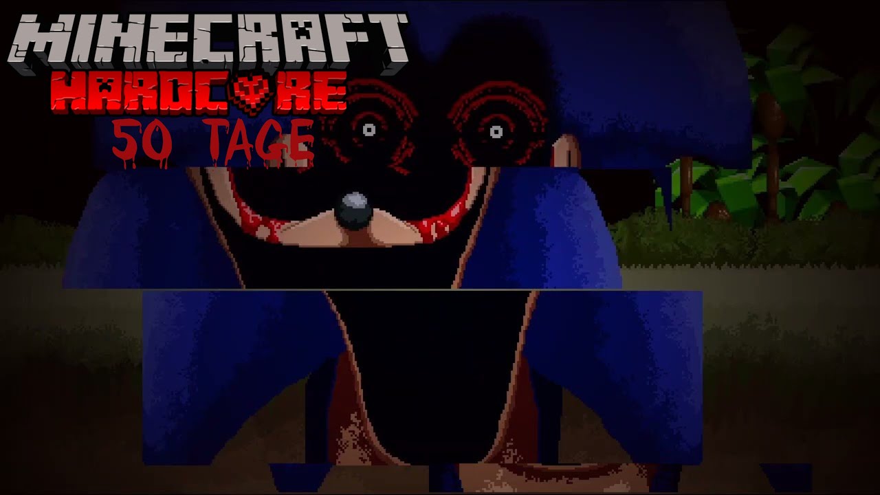 Minecraft Hardcore 50 tage mit horror mods