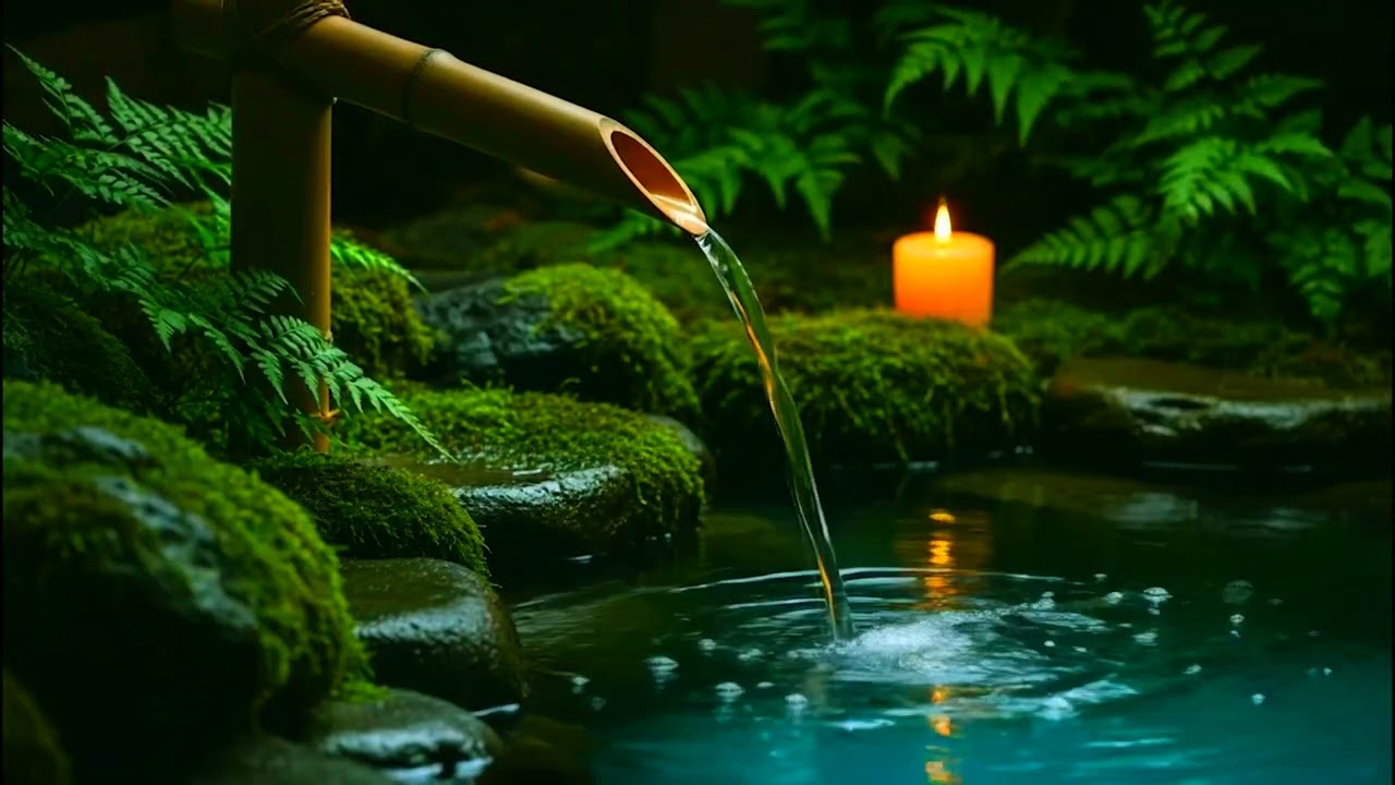 Relaxing Spa Music • Gentle Sounds of Water 💧 Relieves Stress and Anxiety, #ASMR #RELAXATION