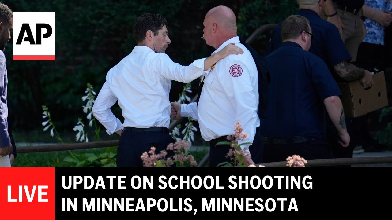 LIVE: Update on school shooting in Minneapolis, Minnesota