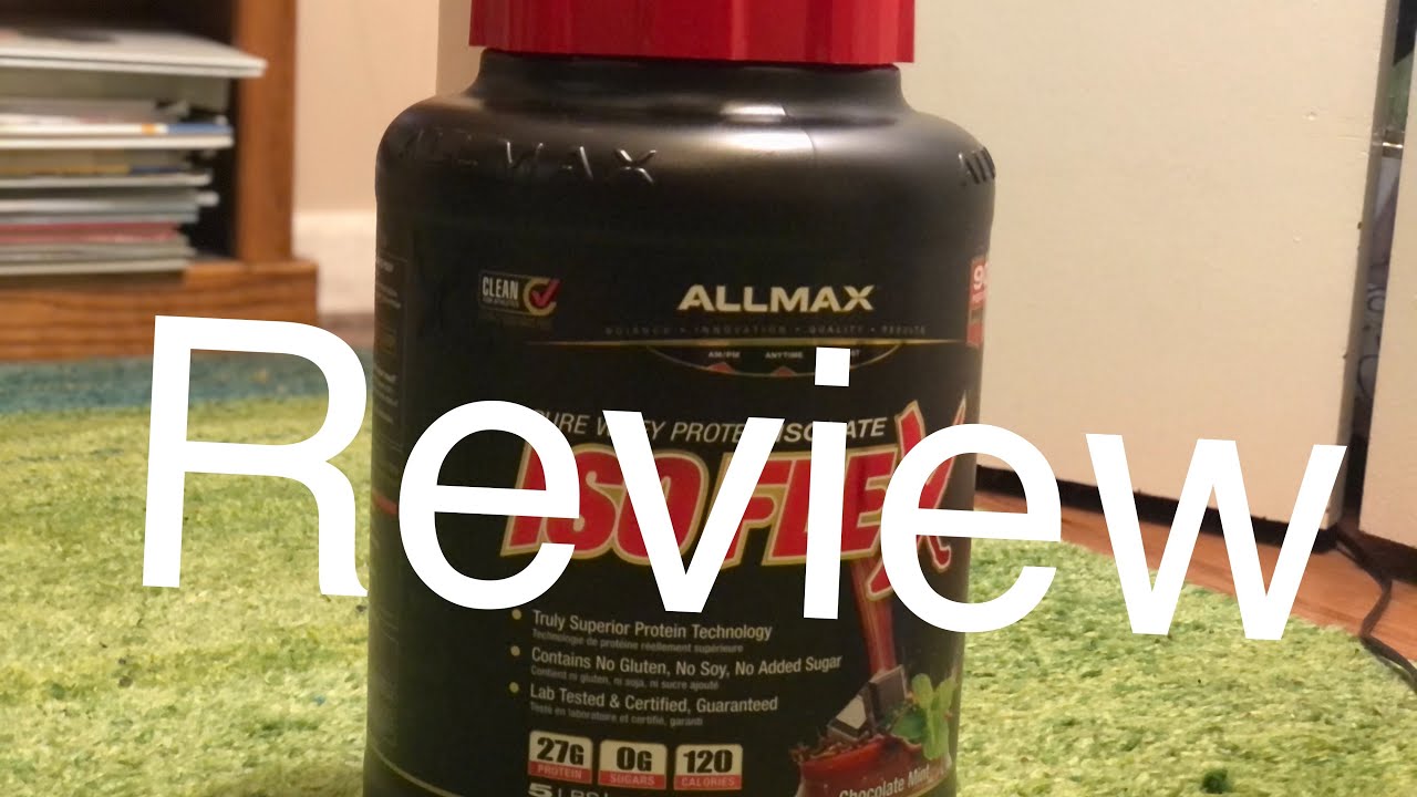 ALLMAX IsoFlex Protein Review & Taste Test